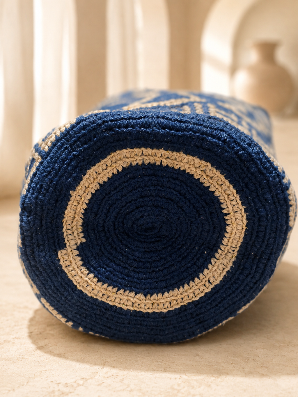 Unique Silk and Cotton Thread Design Small
