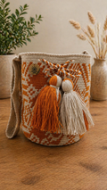 Unique Silk and Cotton Thread Design Medium