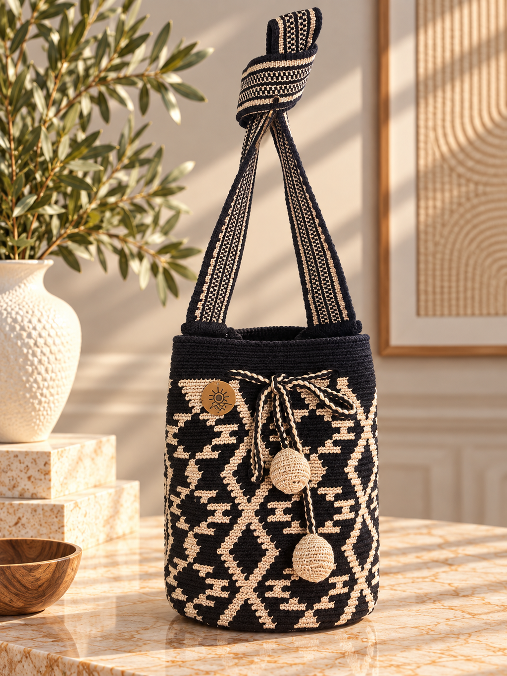 Unique Silk and Cotton Thread Design Medium