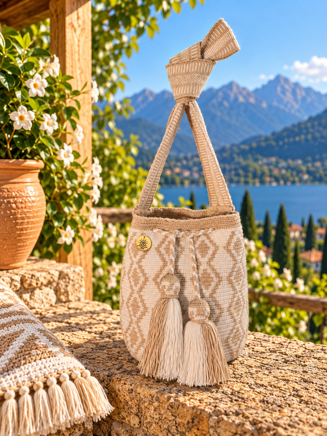 Unique Mochila Cotton Design