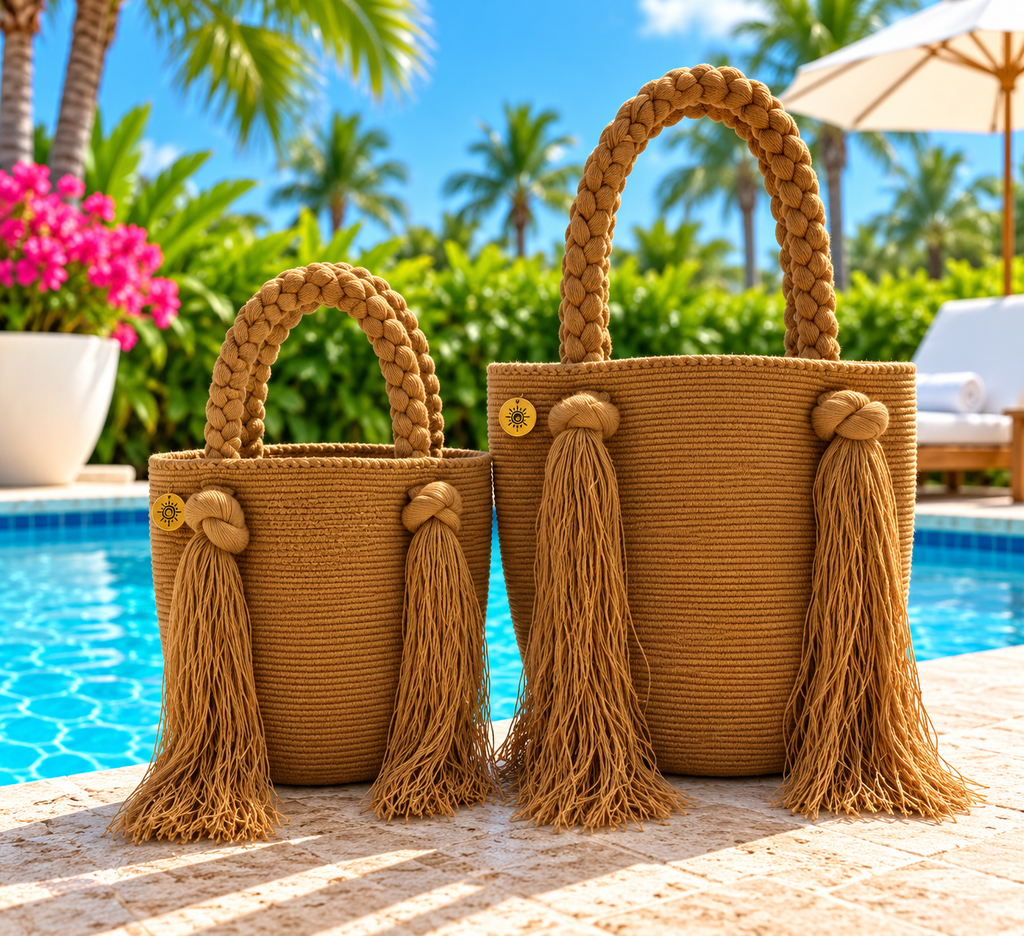 Trenza Handle Mochila Medium