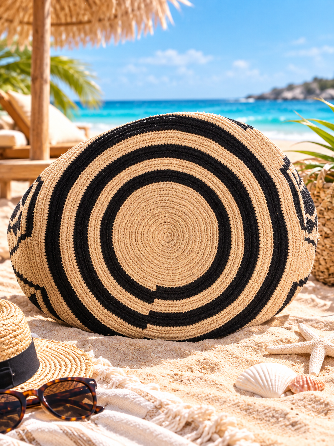Wayuu Artisan Tote With Zipper