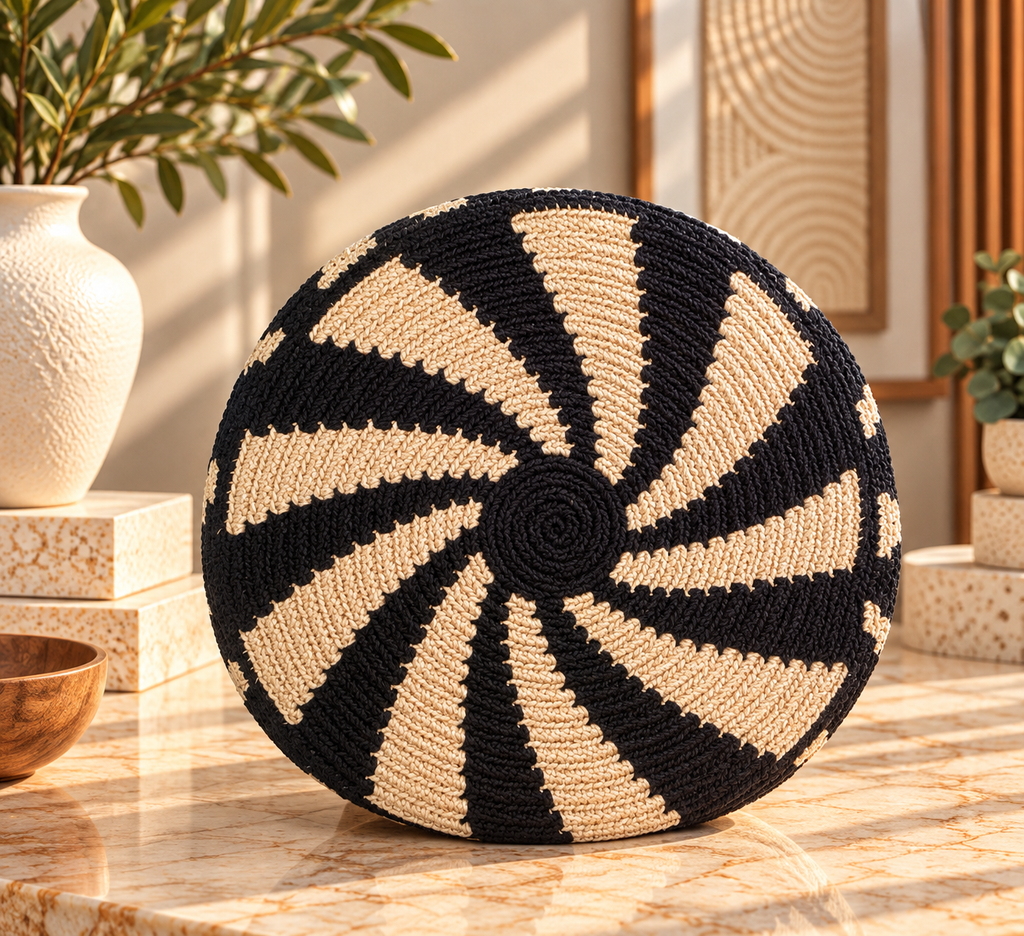 Unique Silk and Cotton Thread Design Medium