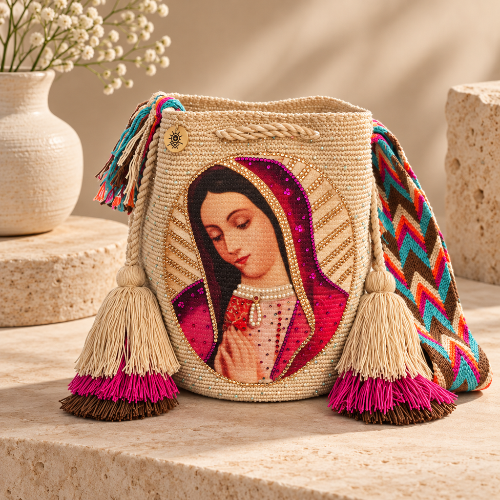 Virgin Wayuu Crossbody Large Mochila