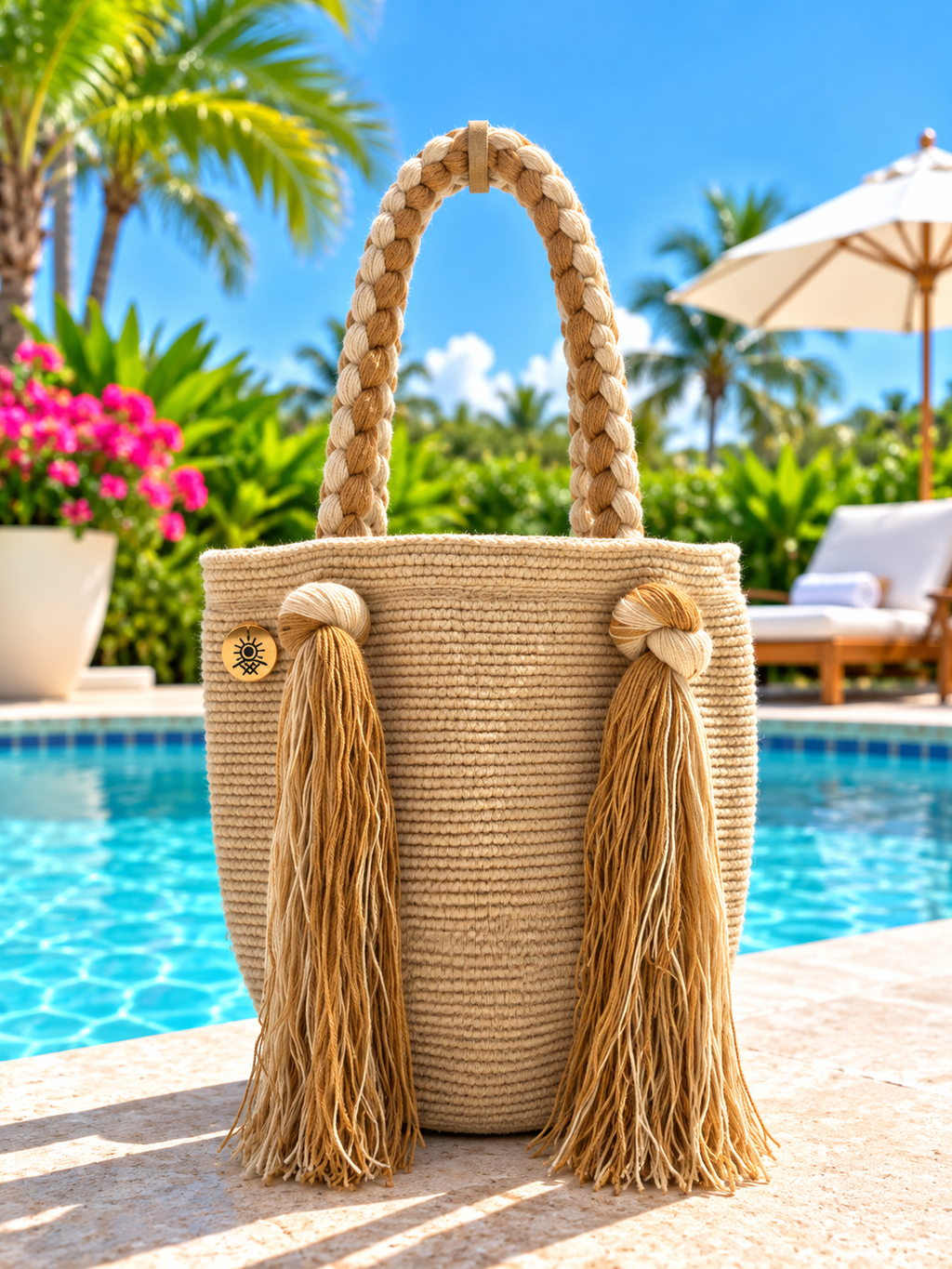 Trenza Handle Mochila Medium