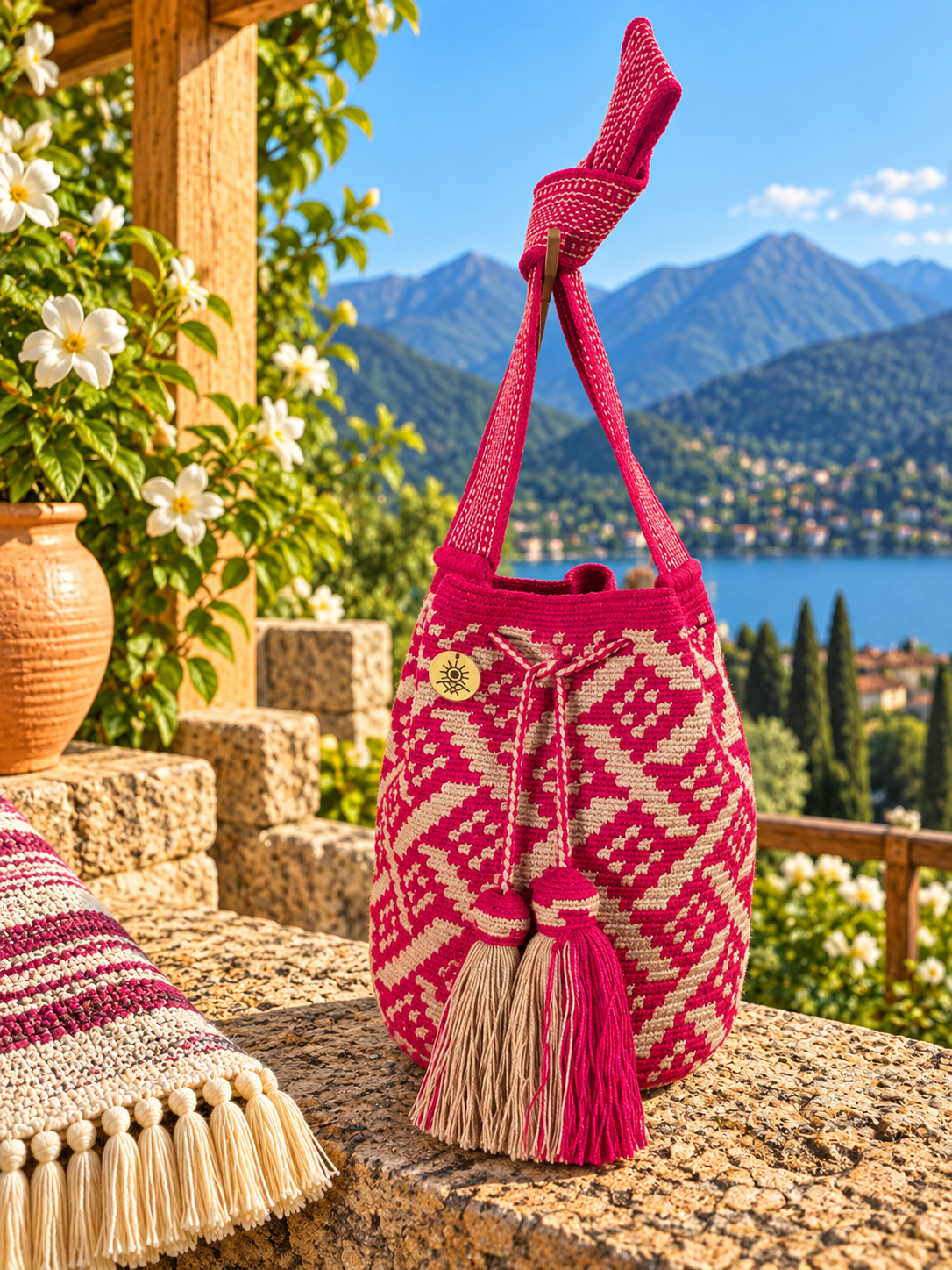 Unique Mochila Cotton Design