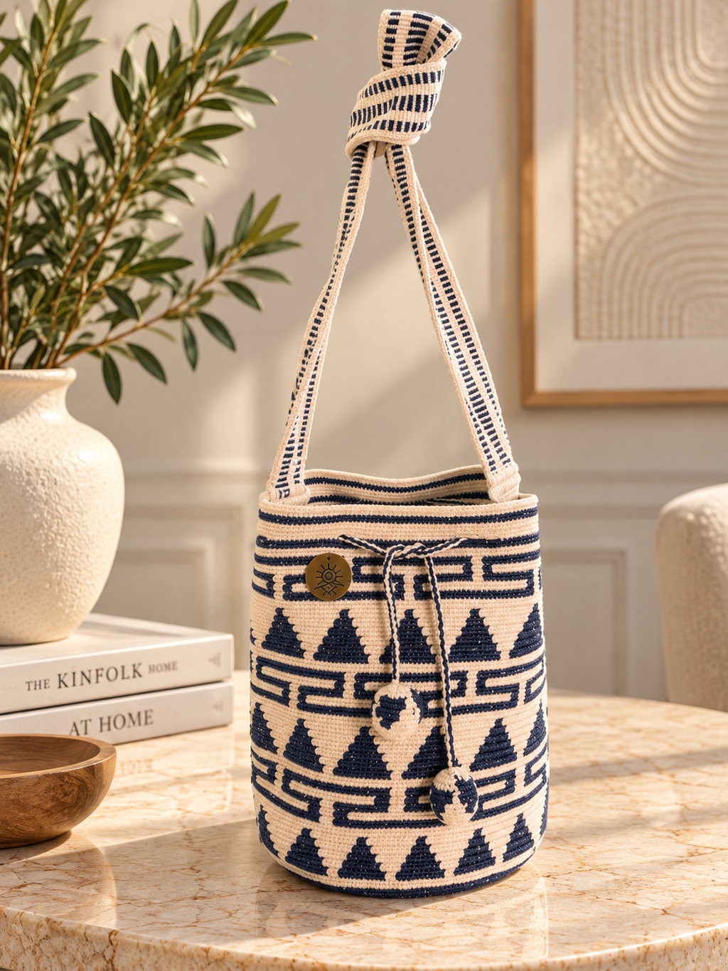 Unique Silk and Cotton Thread Design Medium