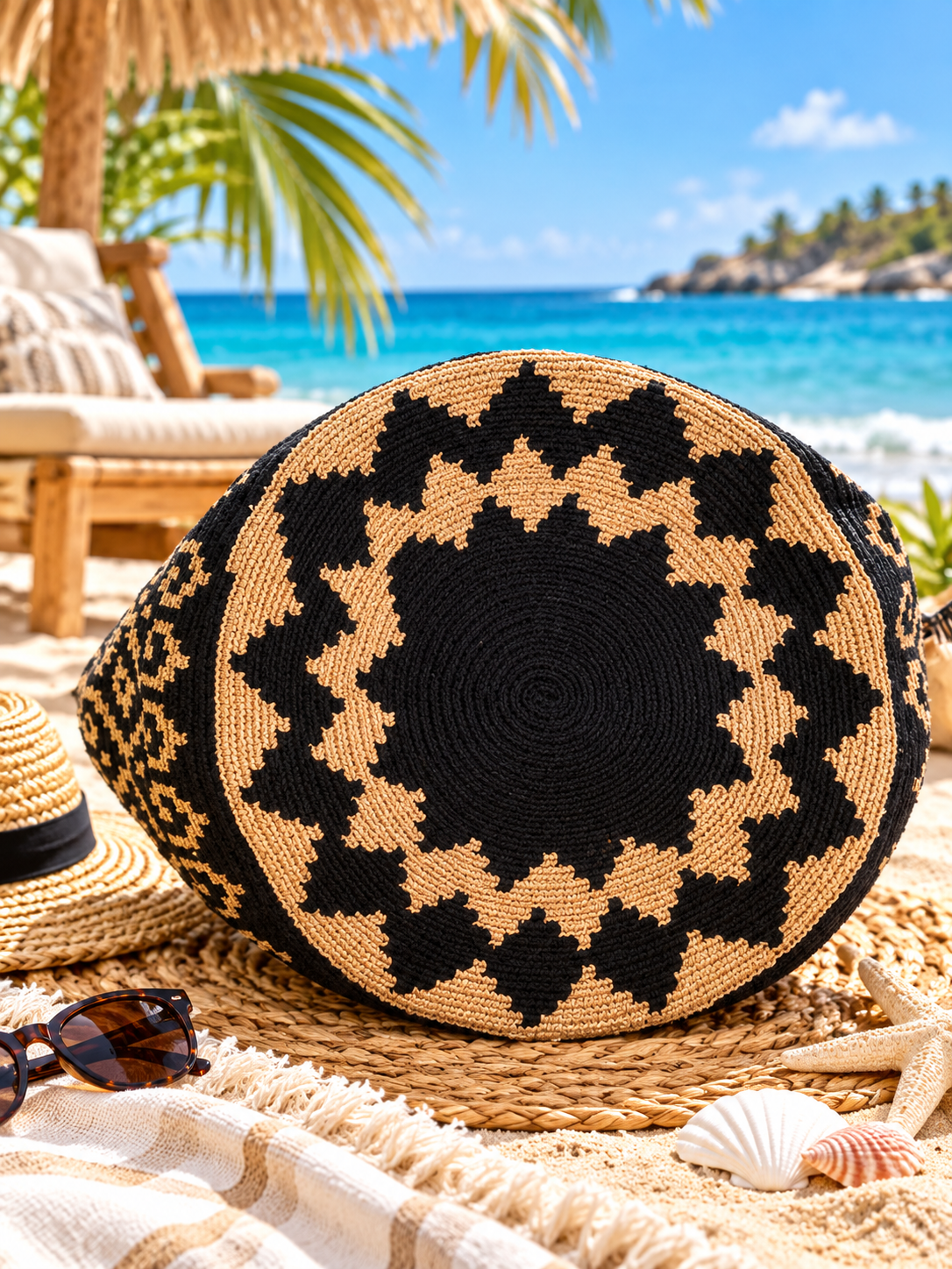 Wayuu Artisan Tote Silk and Cotton Thread
