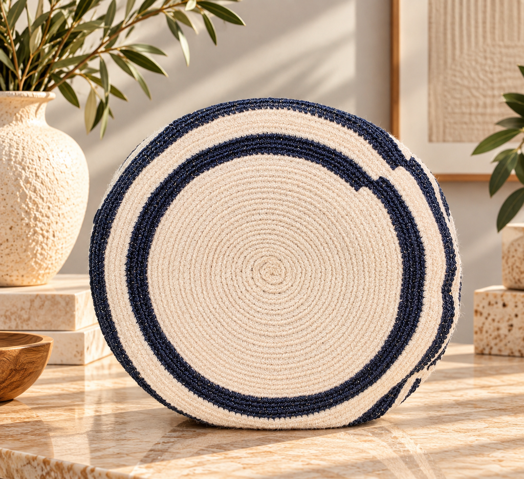 Unique Silk and Cotton Thread Design Medium